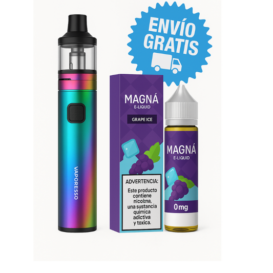 SIN NICOTINA Vaporesso Go40+ Liquido Magna 60ml 0mg